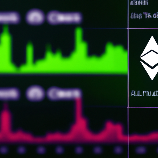 Ilustração analítica de gráficos do Bitcoin e Ethereum com níveis de suporte e resistência.