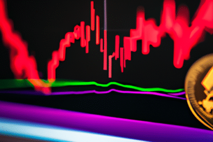 Gráfico detalhado de análise técnica de Bitcoin e Ethereum com indicadores RSI e MACD.
