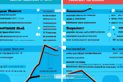 Infográfico sobre o crescimento potencial do XRP e BNB no mercado de criptomoedas.