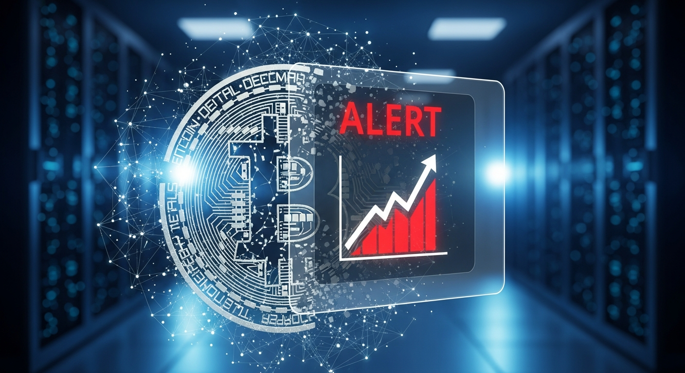 Imagem moderna e profissional sobre o dilema de dados em blockchain, futuro do Bitcoin e proposta controversa.