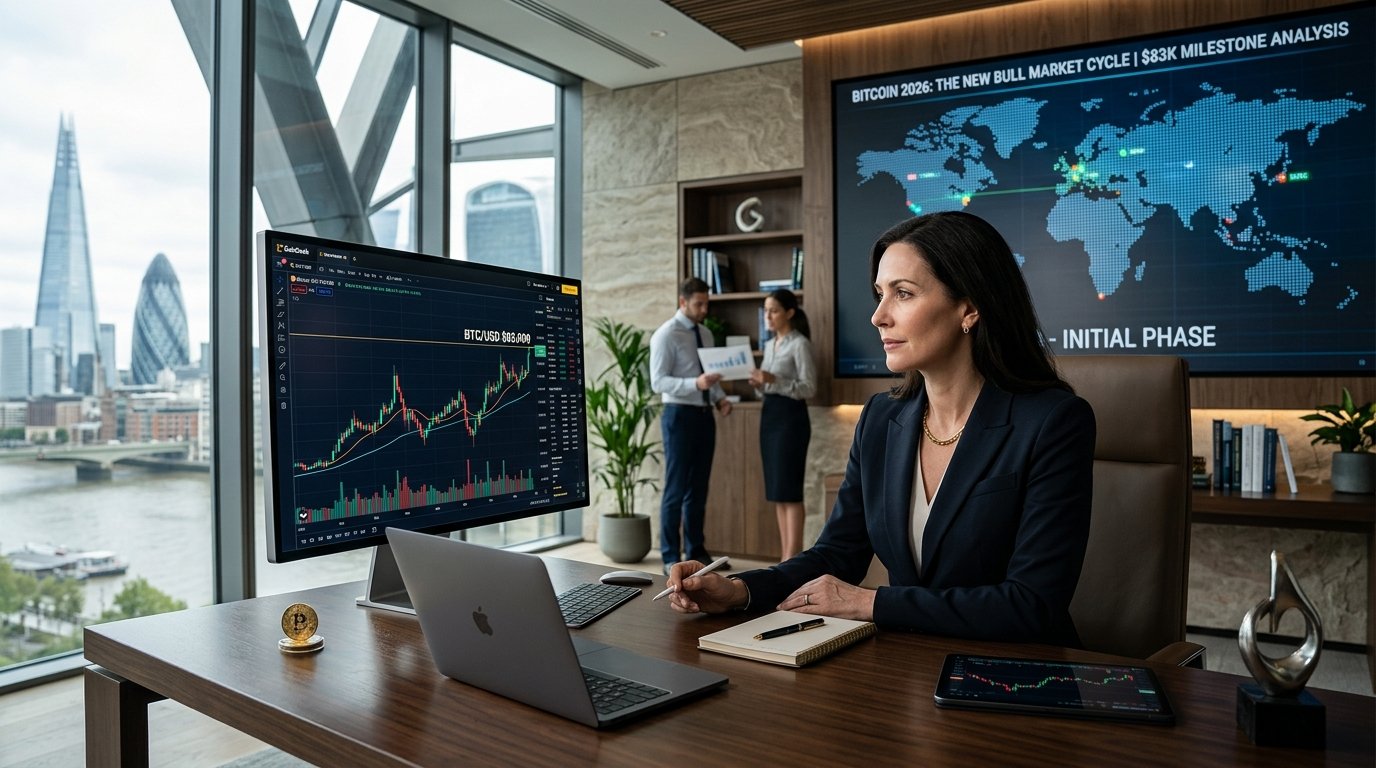 Bitcoin inicia ciclo de alta em 2026: o marco dos US$ 83 mil — Bitcoin enters ‘initial phase’ of new bull market, but $83K re