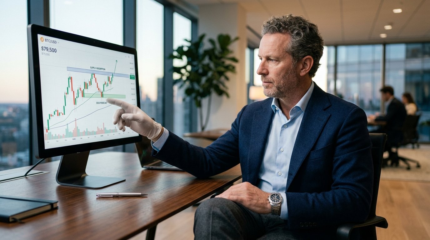 Absorção de oferta e o Bitcoin em 2026: análise do nível de $80K — Supply absorption ‘key question’ as Bitcoin fails to recla