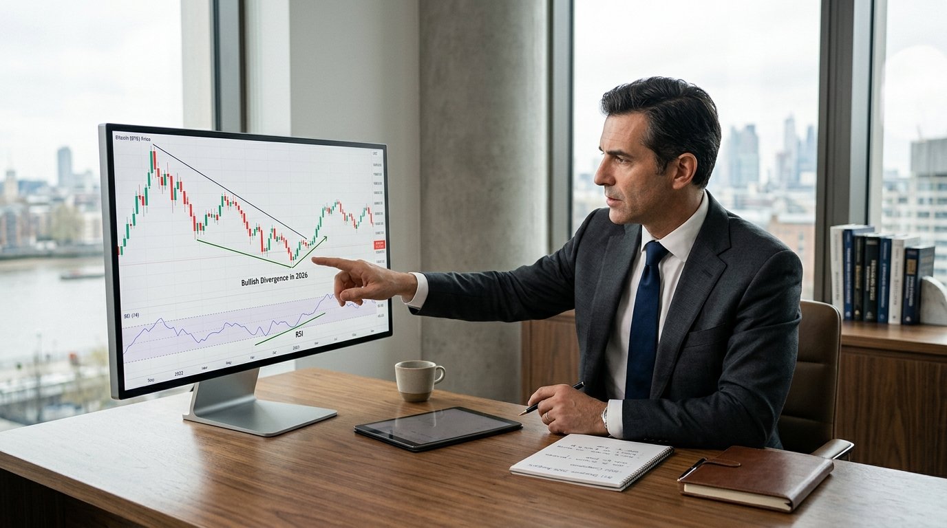 A mecânica da divergência de alta no RSI do Bitcoin em 2026 — Bitcoin RSI bullish divergence draws 2022 comparisons as analys