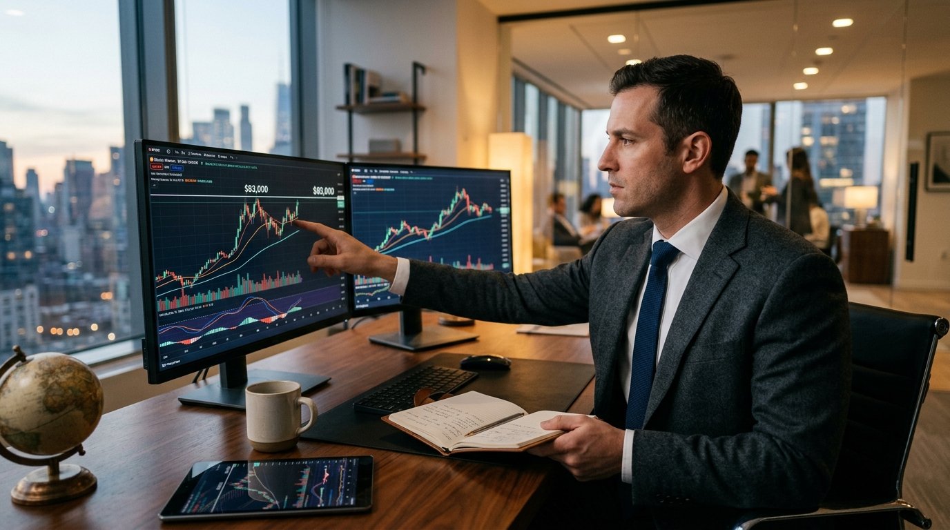 O nível crítico de US$ 83 mil e a resistência técnica — Bitcoin enters ‘initial phase’ of new bull market, but $83K remains k