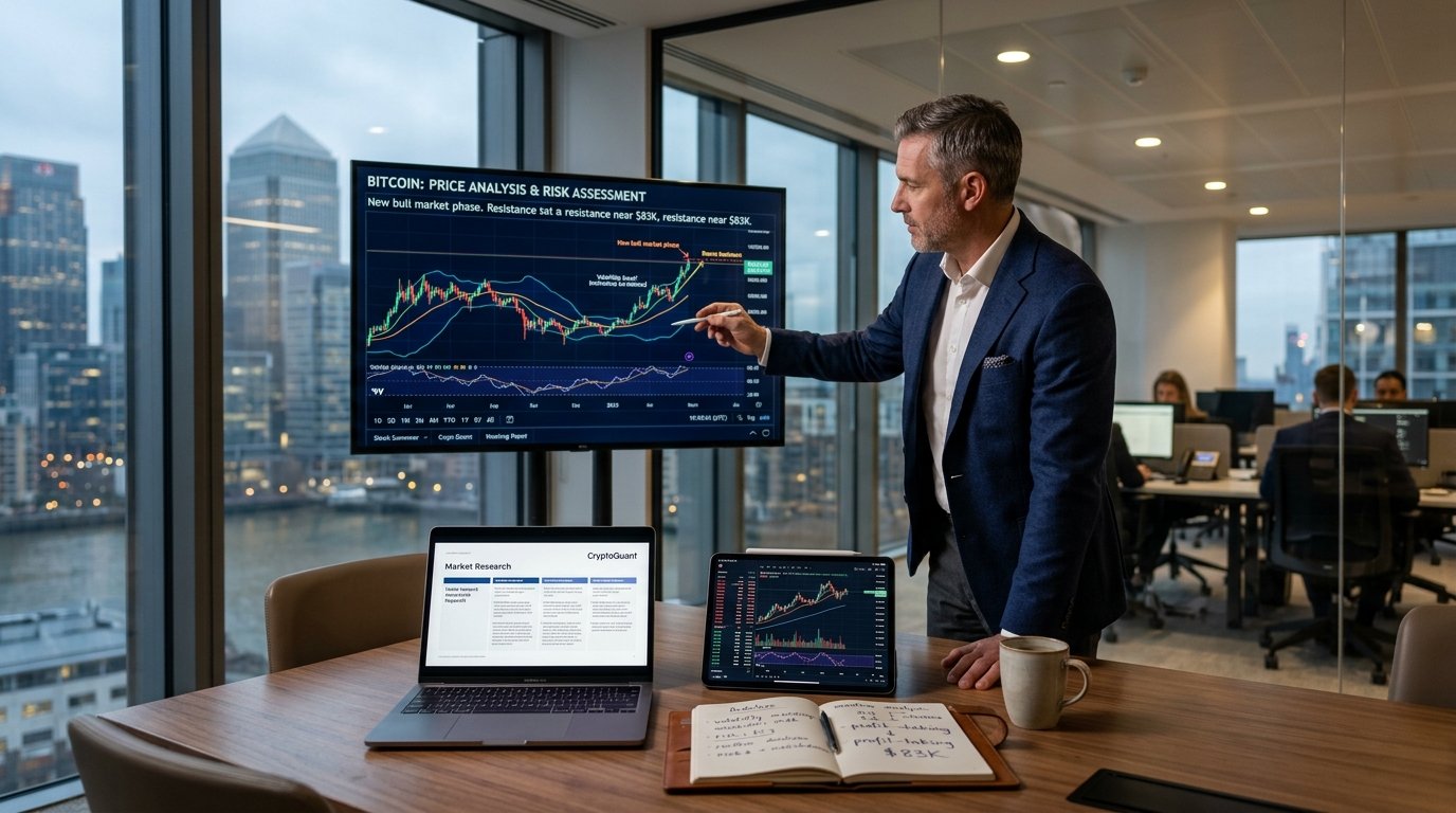 Análise de risco: a volatilidade e a realização de lucros — Bitcoin enters ‘initial phase’ of new bull market, but $83K remai